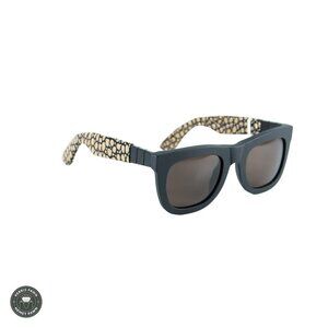 Retrosuperfuture Black Modified Square Sunglasses w/ Case